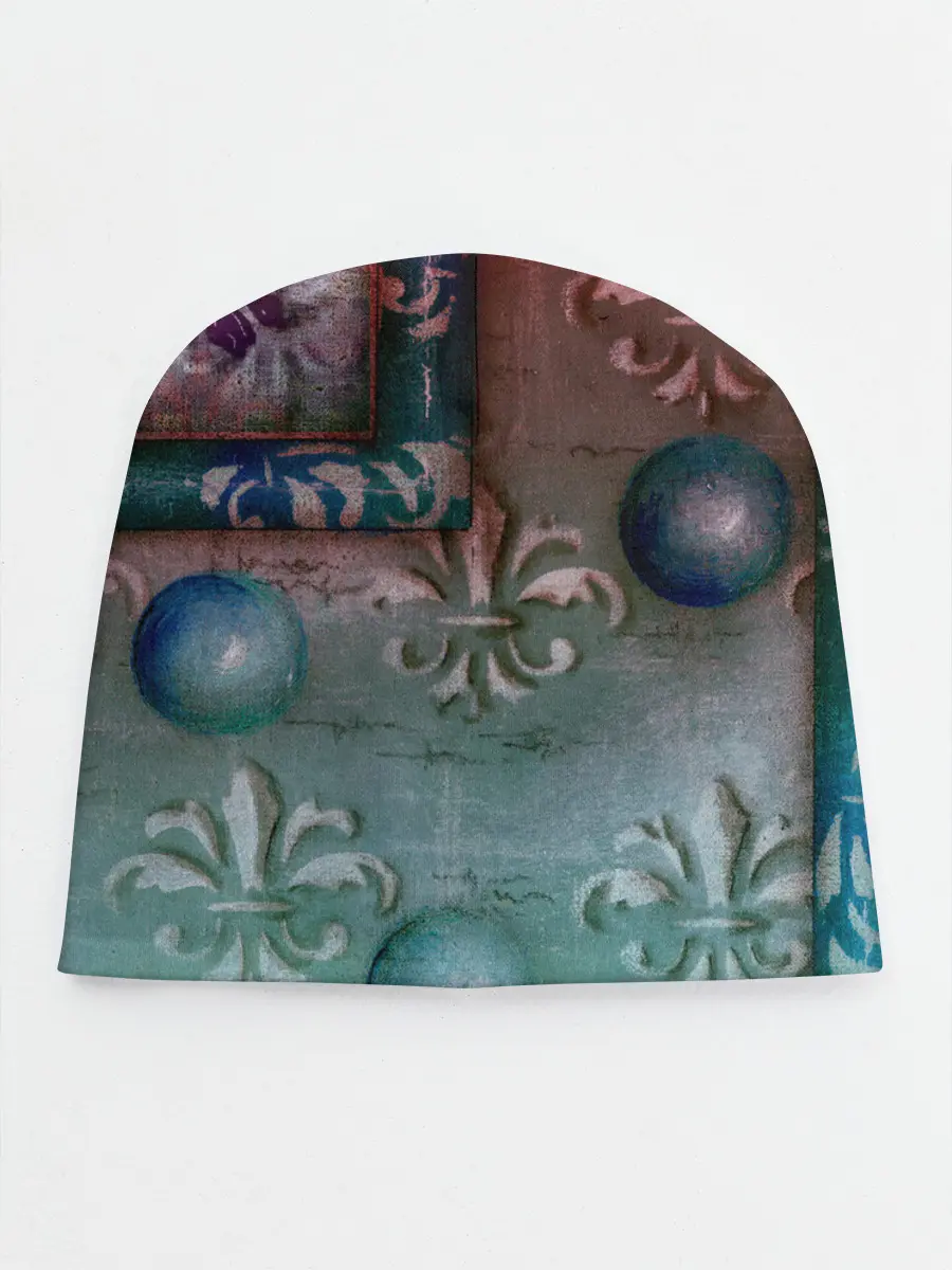 Детская шапка / Объемная абстракция - Флер-де-лис