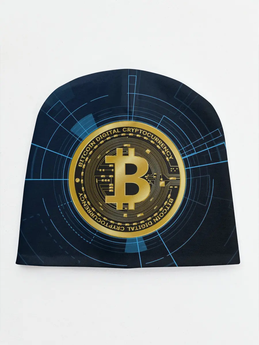 Детская шапка / BITCOIN ВАЛЮТА