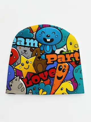Детская шапка / LOVE | PEACE | PARTY