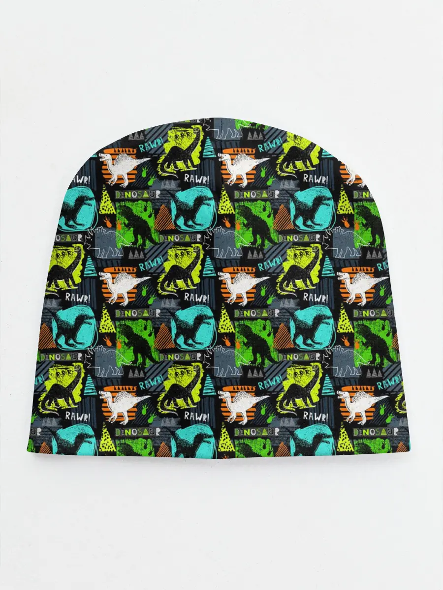 Детская шапка / Dinosaurs