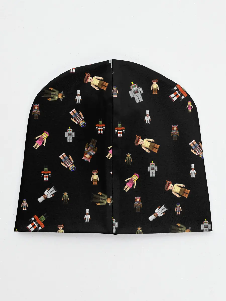 Детская шапка / ROBLOX PATTERN | РОБЛОКС