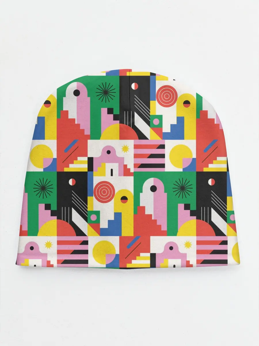 Детская шапка / Геометрия города