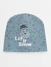 Детская шапка / Зима снежинки