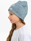 Детская шапка / Зима снежинки