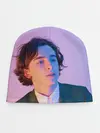 Детская шапка / Timothee Chalamet розовый градиент