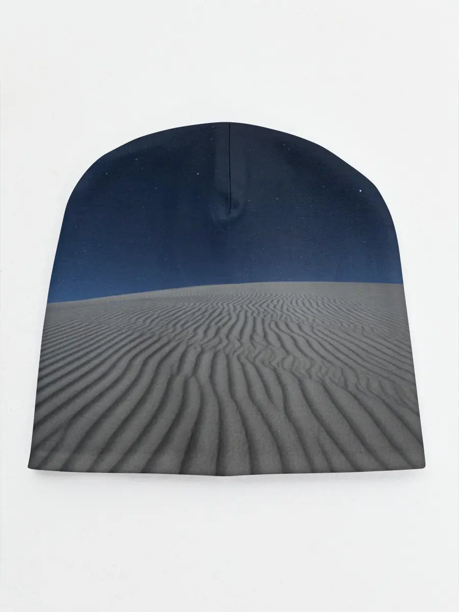 Детская шапка / Пустыня дюна песок ночь