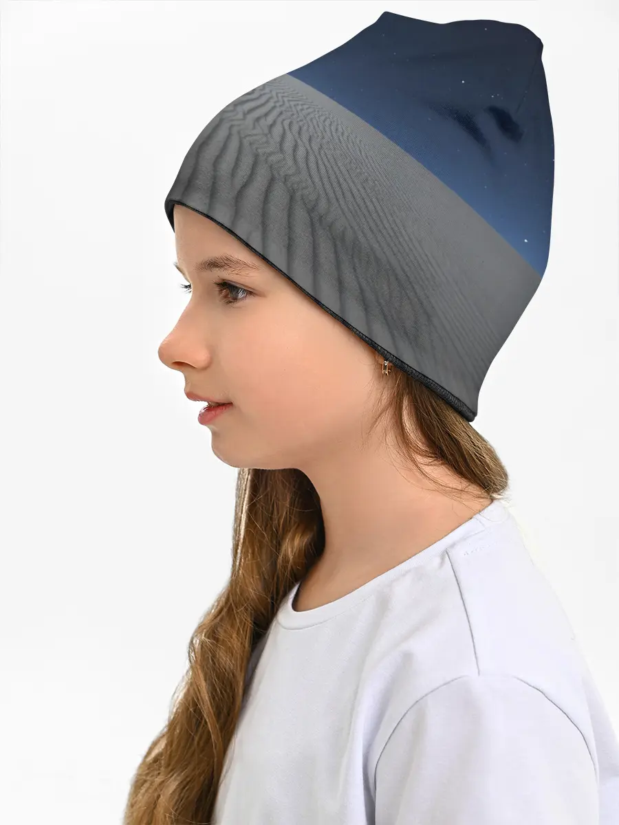 Детская шапка / Пустыня дюна песок ночь