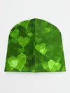 Детская шапка / Geometry Dash | Green Love