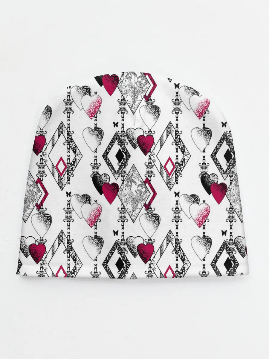 Детская шапка / Абстрактный современный узор