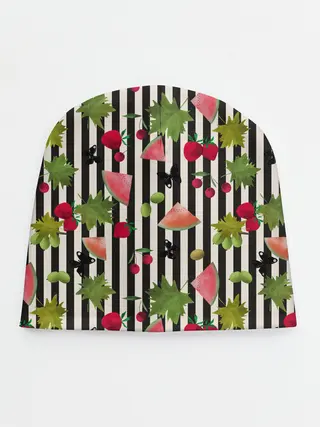 Детская шапка / Ягодно-арбузный микс