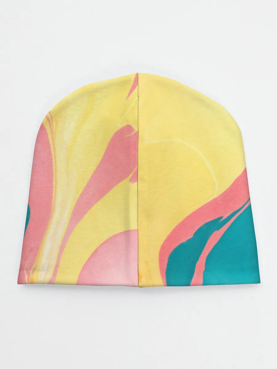 Детская шапка / осенний красочный развод