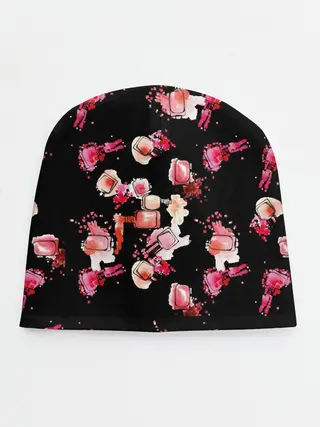 Детская шапка / беспорядочный лак