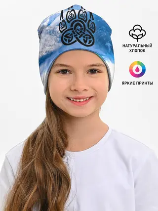 Детская шапка / Печать Велеса | Волчья лапа