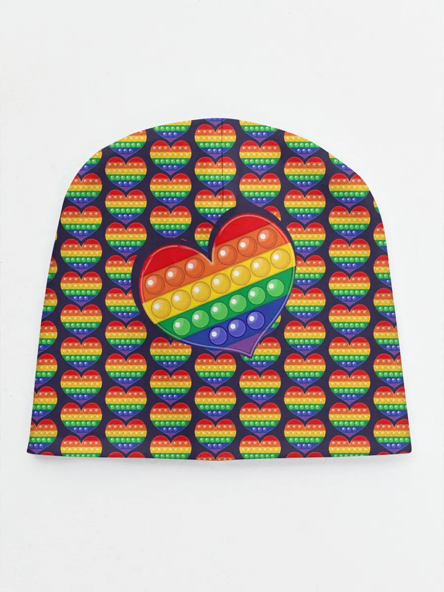 Детская шапка / Большое сердце ПОП-ИТа