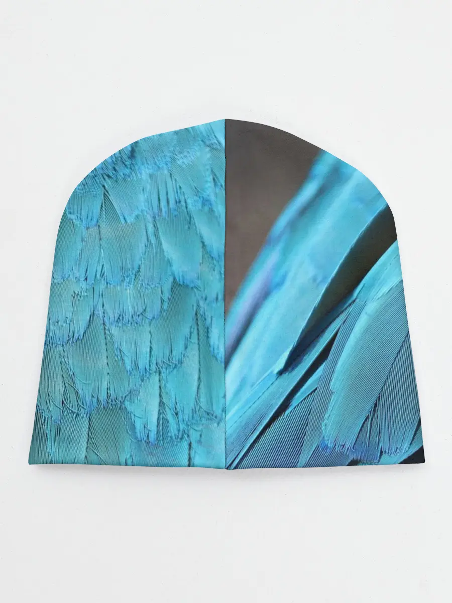 Детская шапка / Перья попугая