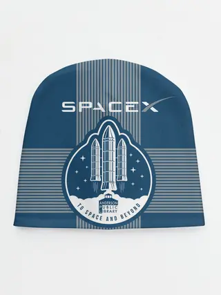 Детская шапка / Space X