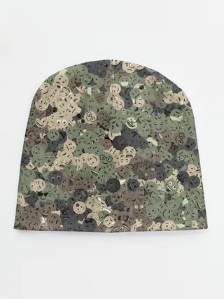 Детская шапка / Эмодзи камуфляж