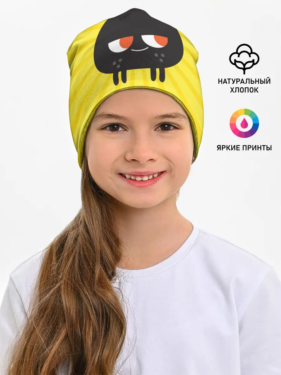 Детская шапка / Toca Boca Yellow