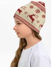 Детская шапка / Олени