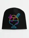 Детская шапка / Неоновый коктейль