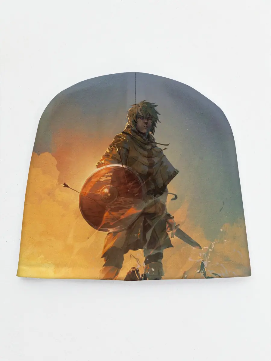 Детская шапка / Винланд стоит на скале сага