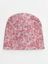 Детская шапка / Нежно коралловые розы
