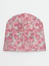 Детская шапка / Нежно коралловые розы