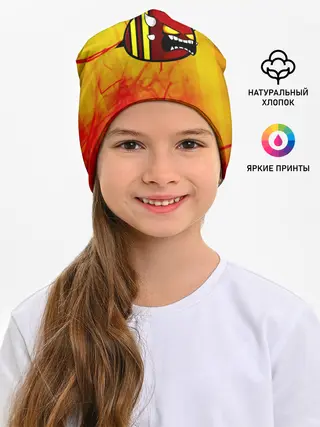 Детская шапка / Geometry Dash | Red Demon