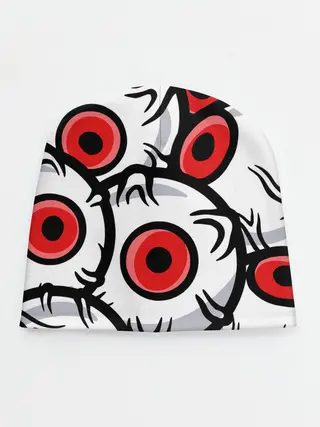Детская шапка / ГЛАЗА ЗЛОДЕЯ | RED EYES