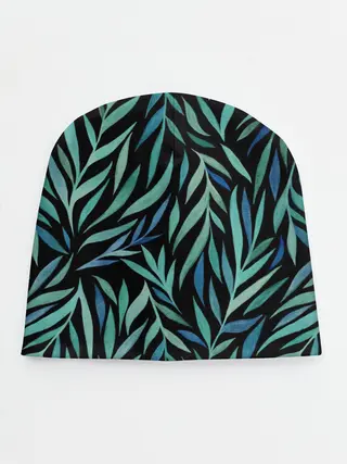 Детская шапка / Растительный орнамент