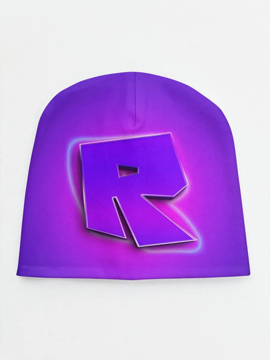 Детская шапка / ROBLOX NEON LOGO | РОБЛОКС