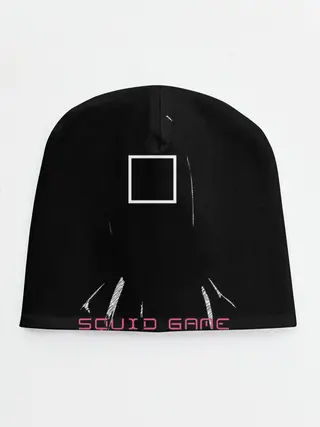 Детская шапка / игра в кальмара квадрат