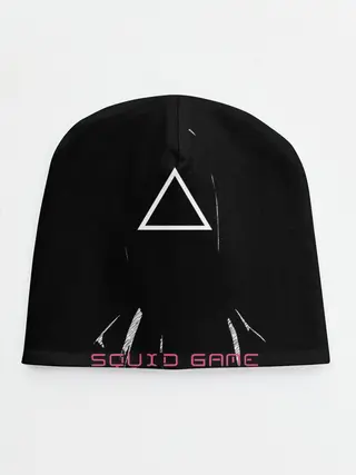 Детская шапка / Игра в кальмара треугольник