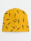 Детская шапка / PUBG АВТОМАТЫ ПАТТЕРН ЖЁЛТЫЙ