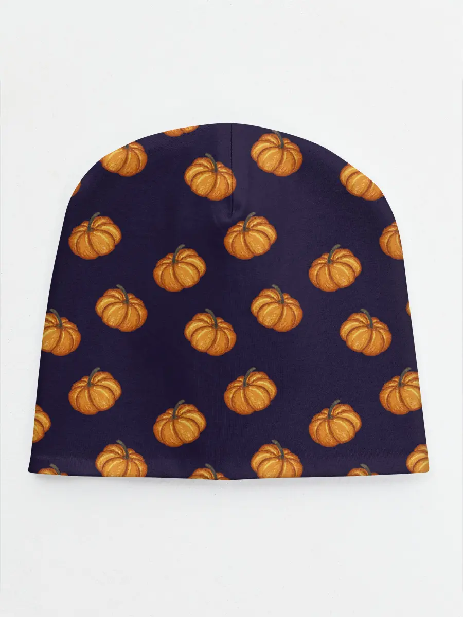 Детская шапка / Тыквенный