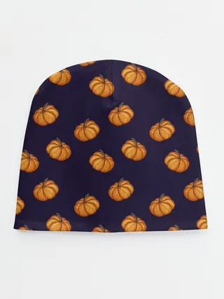 Детская шапка / Тыквенный