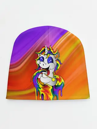 Детская шапка / Единорог | Unicorn | Rainbow