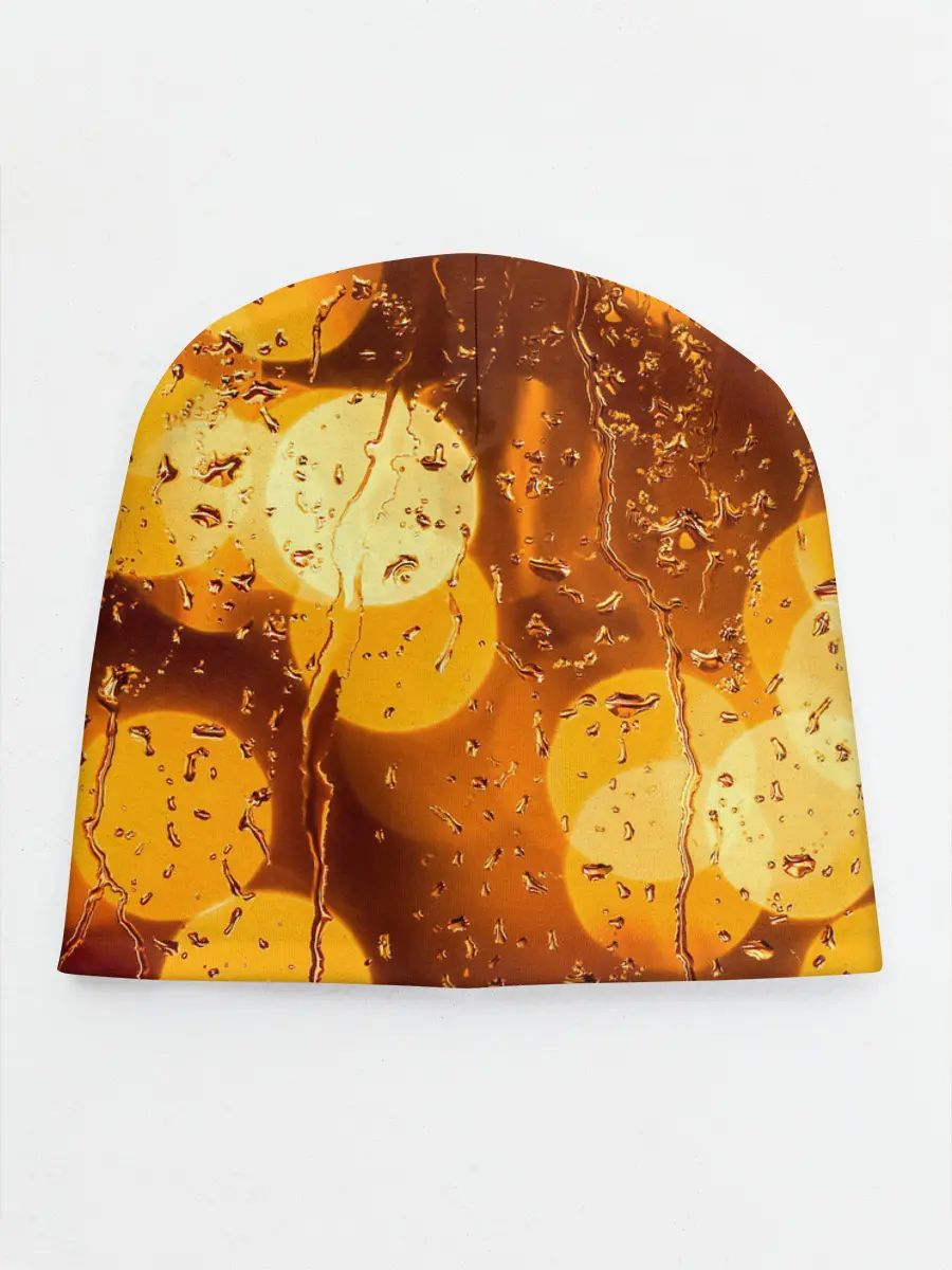 Детская шапка / Дождик золотой