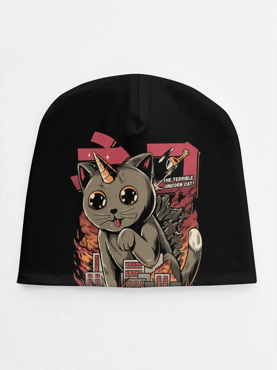 Детская шапка / АНИМЕ КОТ-ЕДИНОРОЖЕК