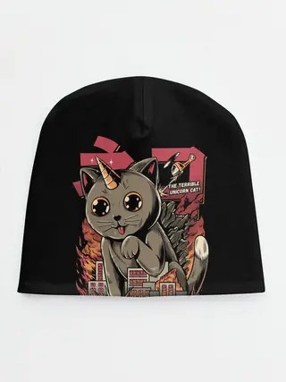 Детская шапка / АНИМЕ КОТ-ЕДИНОРОЖЕК
