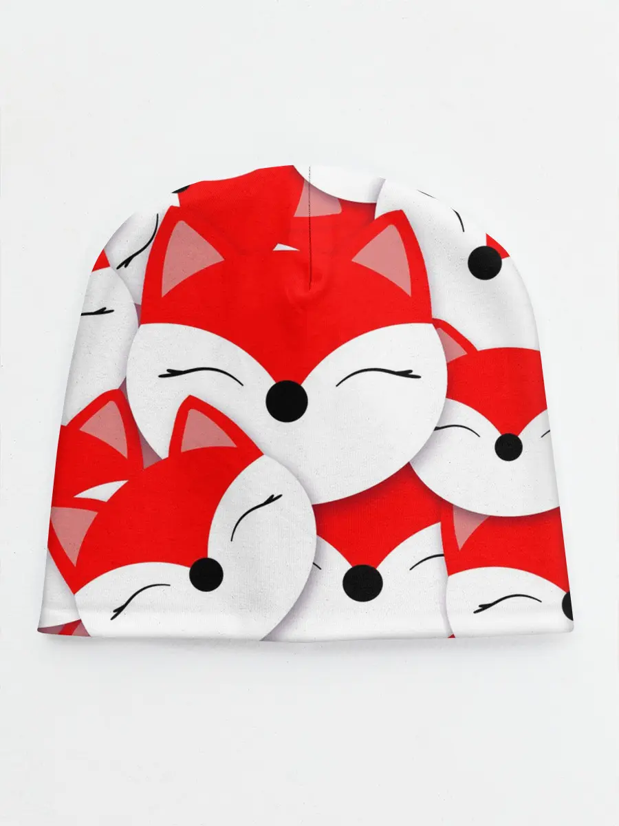 Детская шапка / Лисёнок принт