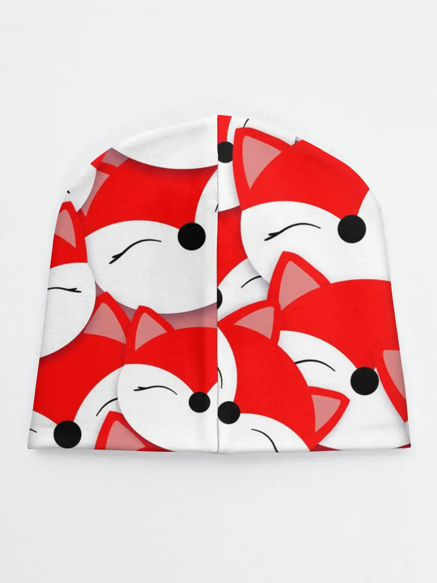 Детская шапка / Лисёнок принт