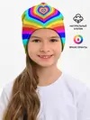 Детская шапка / Цветные сердца | Colored hearts
