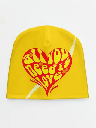 Детская шапка / All u need is love Beatles