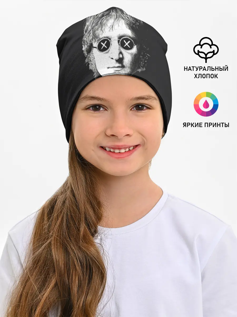 Детская шапка / Ленон в очках