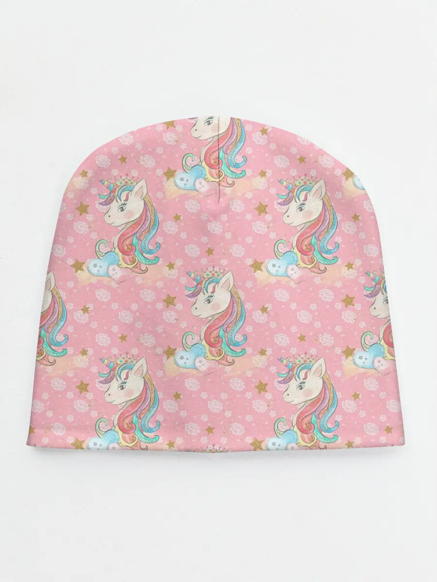 Детская шапка / Единороги для девочек