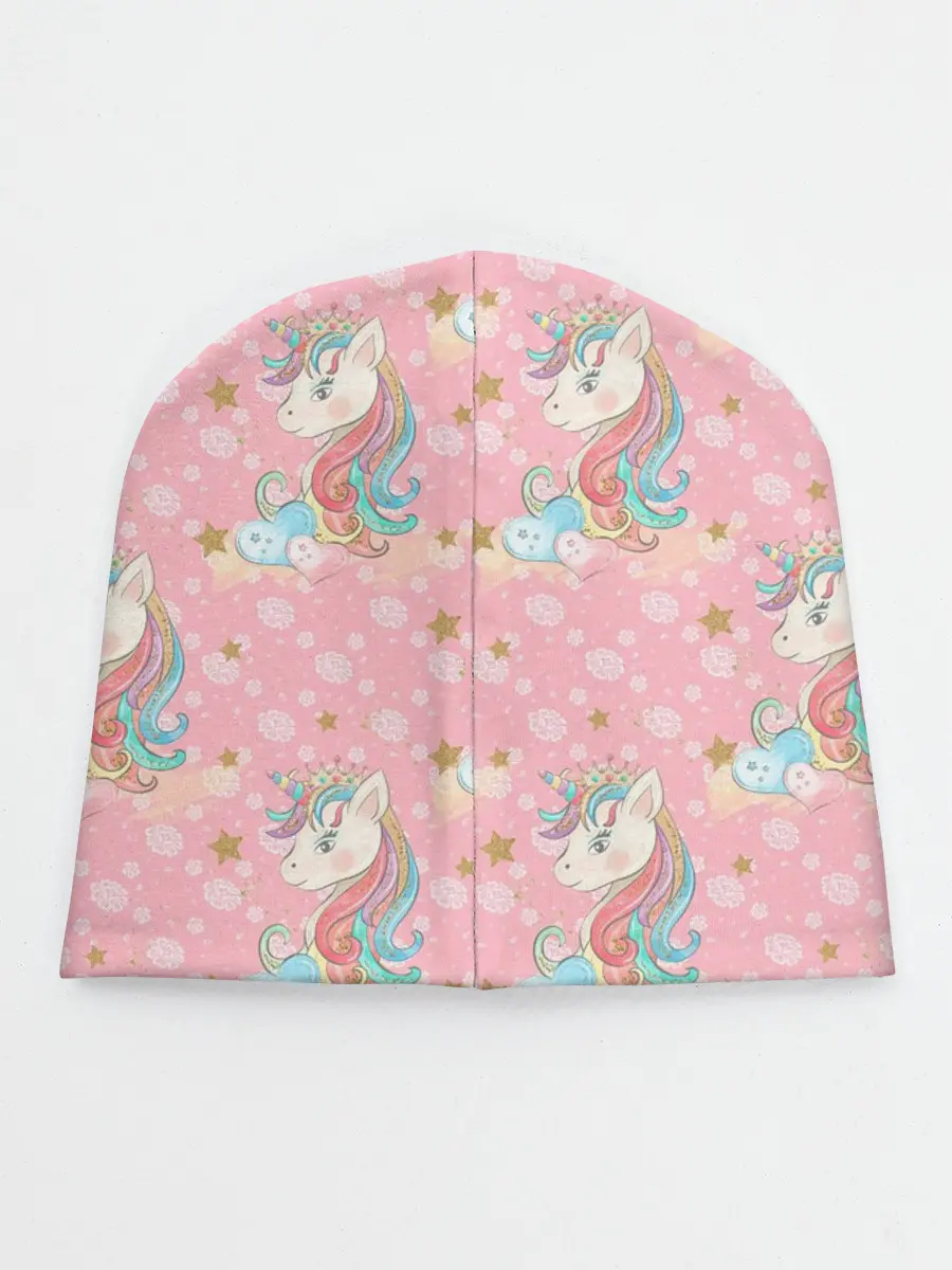 Детская шапка / Единороги для девочек