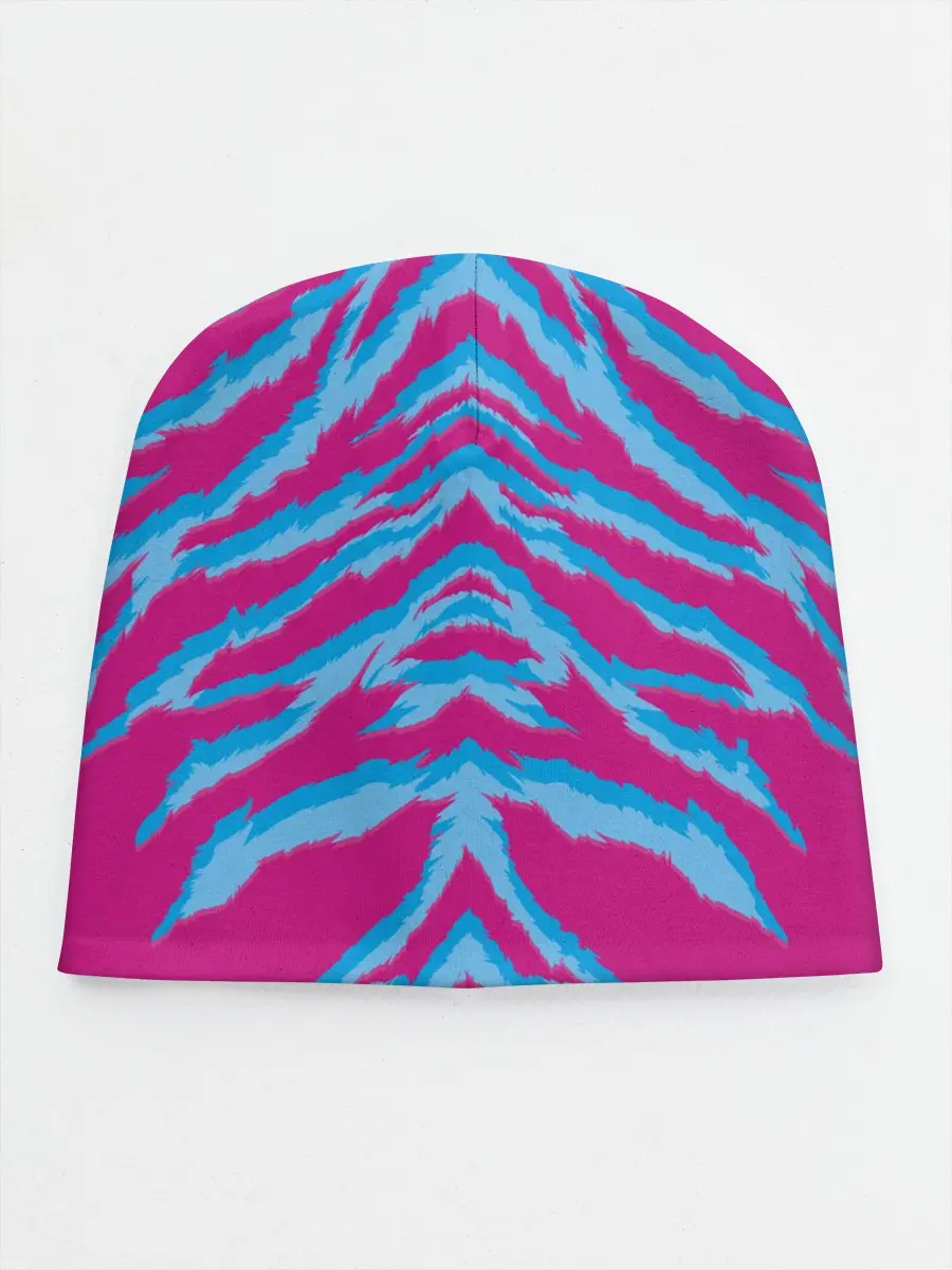 Детская шапка / Неоновая шкура тигра