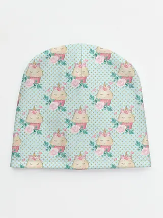Детская шапка / Милые Единороги - девочки