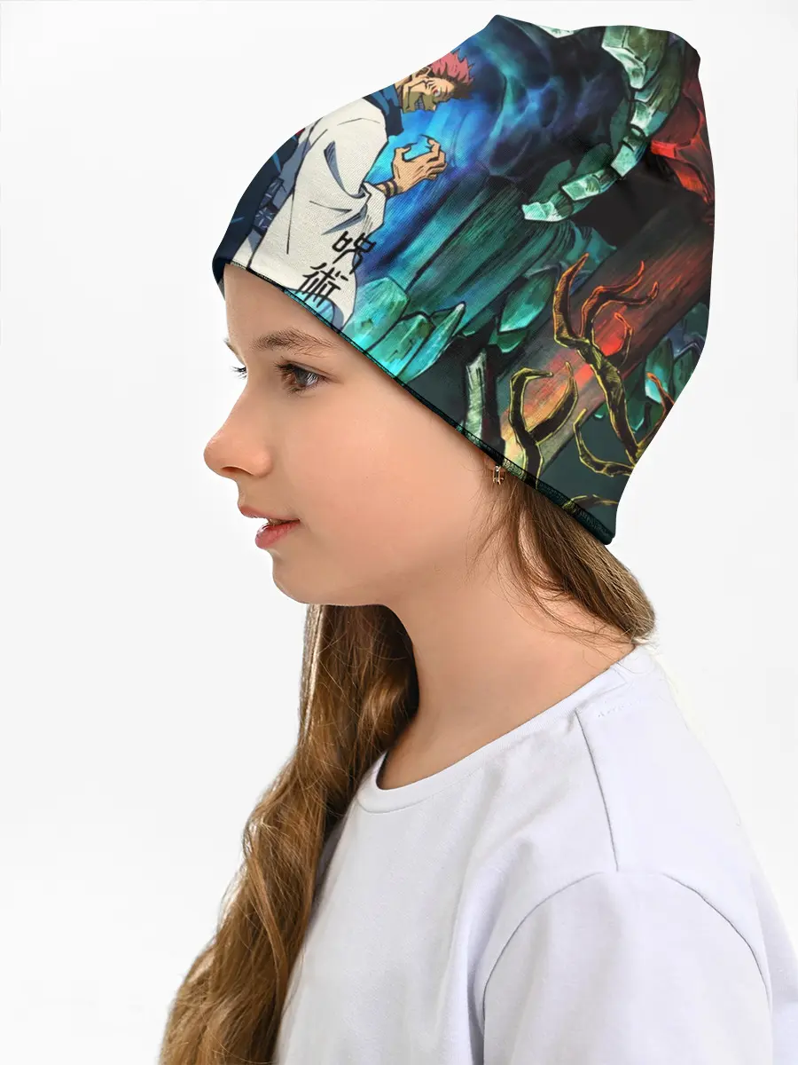 Детская шапка / Магическая битва, Итадори и Сукуна